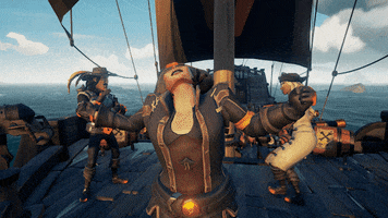 Cheer Yes GIF by Sea of Thieves