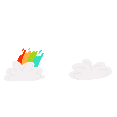 Happy Rainbow Sticker