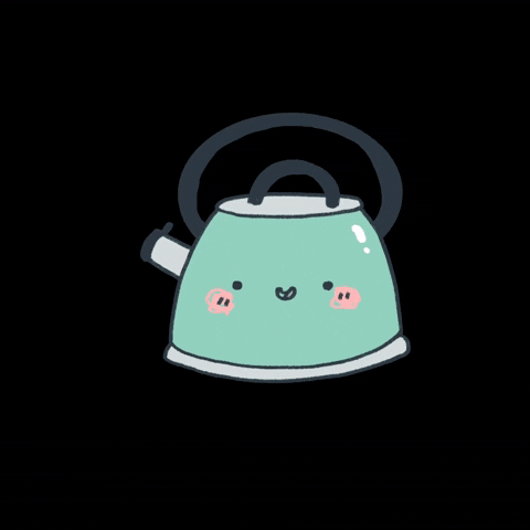 DancingLan_Doodles tea teapot toot poot GIF