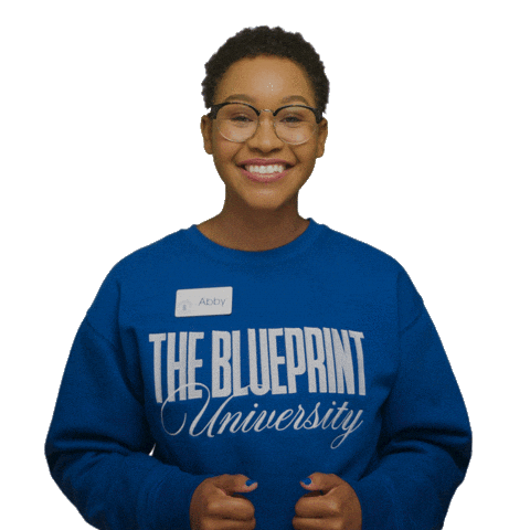 BLUEPRINT UNIVERSITY Sticker
