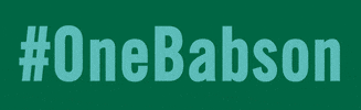 Babson Together GIF by Babson College