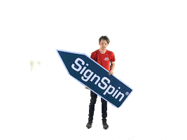 SignSpin Sticker
