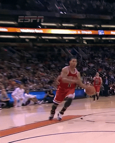 Derrick Rose Basketball GIF