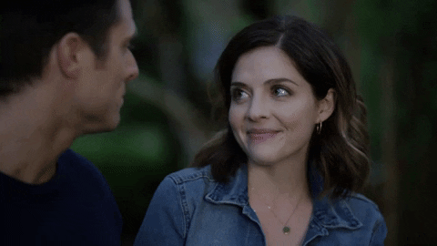 Happy Jen Lilley GIF by Hallmark Channel - Find & Share on GIPHY