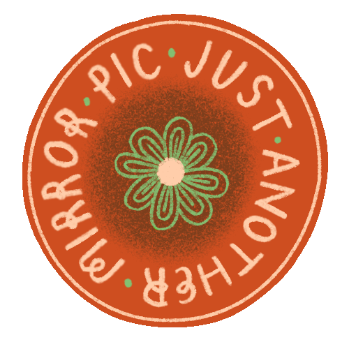 Selfie Mirror Sticker by Fabiola Lara / Casa Girl for iOS & Android GIPHY