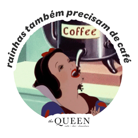 thequeencafe Sticker