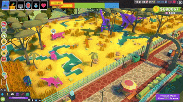 WashBear_Studio gaming video games dinosaur videogame GIF