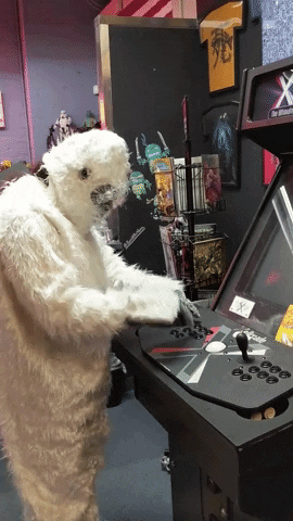 lootcrate arcade loser game over yeti GIF