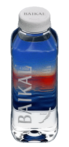 Water Bottle Sticker by BAIKAL430