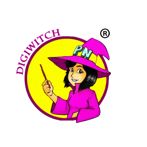 DigiWitch Sticker