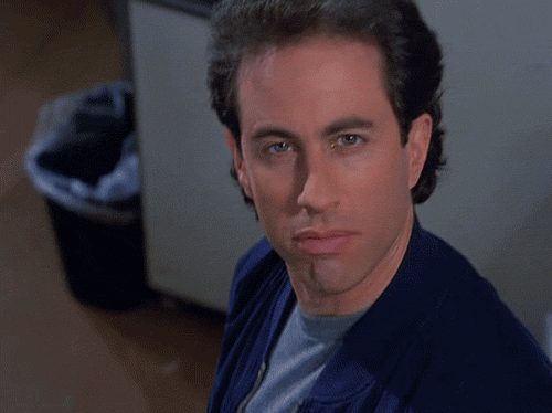 Shocked Jerry Seinfeld GIF - Find & Share on GIPHY