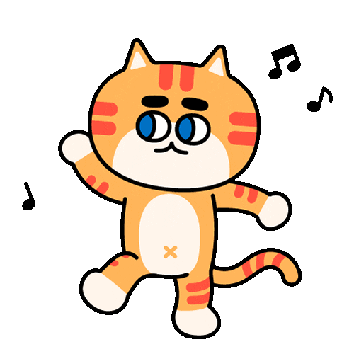 Dance Cat Sticker by 궁디팡팡 캣페스타 for iOS & Android GIPHY