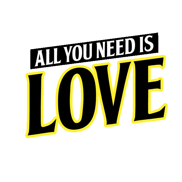 The Beatles Love Sticker by Yesterday Movie