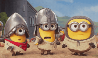 Happy Minions GIF