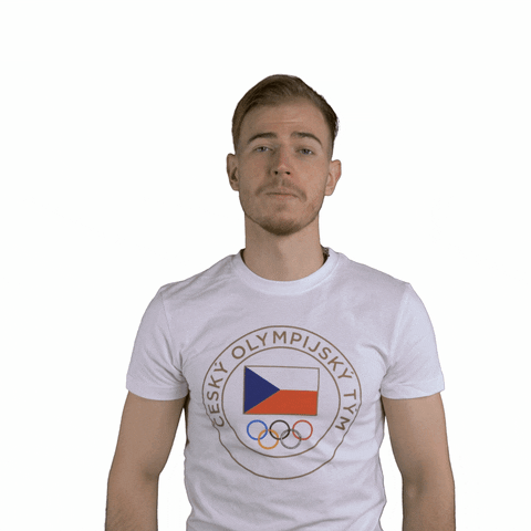 Sport Waving GIF by Český olympijský tým