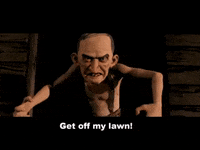 Get-off-my-lawn GIFs - Get the best GIF on GIPHY