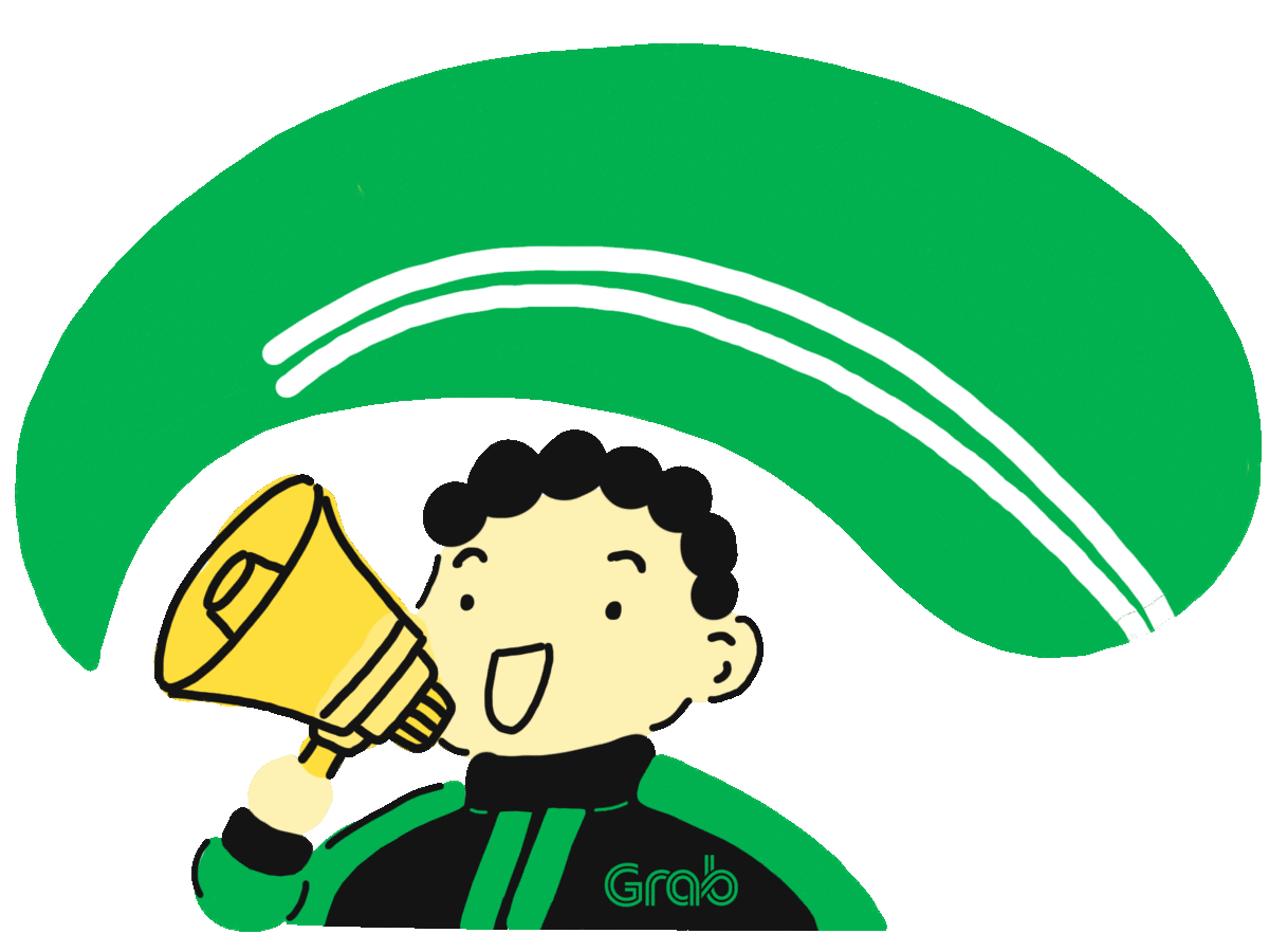 Announcement Ojek Sticker by Grab Indonesia for iOS & Android GIPHY