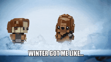 Star Wars Snow GIF by LEGO