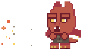 Pixel Loop Sticker
