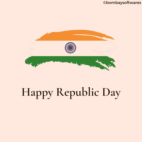 Republic Day India GIF by Bombay Softwares