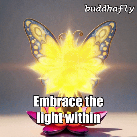 Flower Butterfly GIF by BuddhaFlyJourney