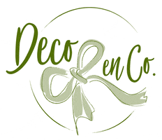 decoenco logo green thank you stickers GIF