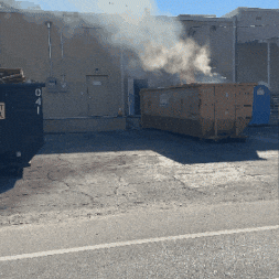 Fire Dumpster GIF by Get The Coast