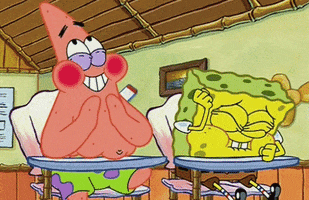 Best Friends Reaction GIF by SpongeBob SquarePants