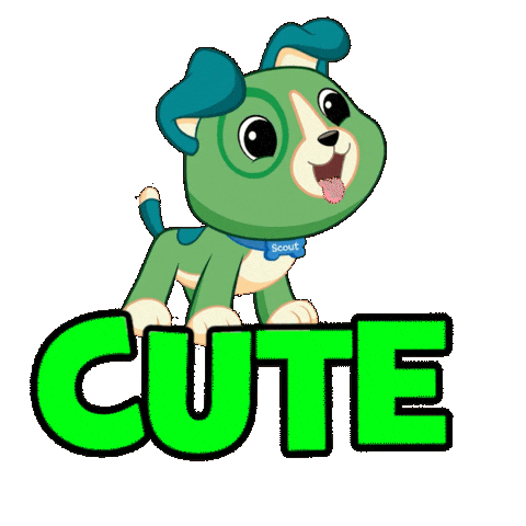 Dog Love Sticker by VTech Toys
