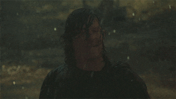 Daryl Dixon Storm GIF by The Walking Dead
