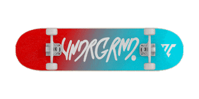 Skateboard Hookah Sticker by AEON Shisha