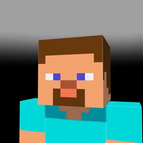 Side Eye Steve GIF
