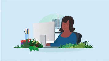 Home Office Smile GIF by Salesforce