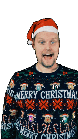 Christmas Hello Sticker by DerEnte