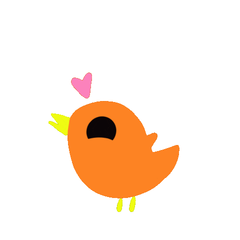 Bird Love Sticker
