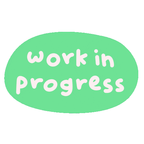 Still Working Coming Soon Sticker