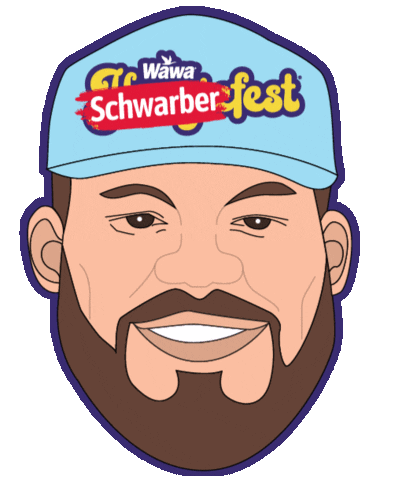 Kyle Schwarber Phillies Sticker by Wawa
