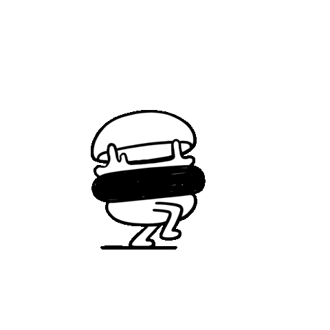 Dance Running Sticker by Patty Slaps