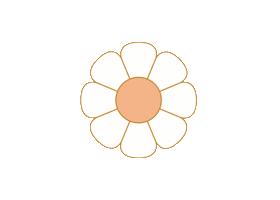 Vintage Flowers Sticker