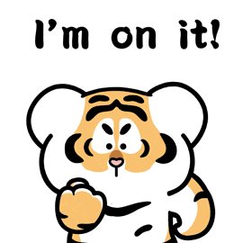 Count On Me Fighting Sticker by Bu2ma