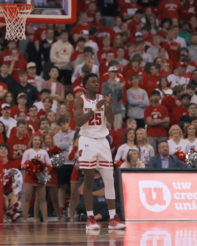 Clapping GIF by Wisconsin Badgers