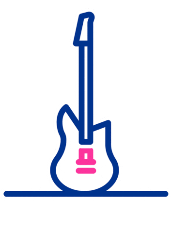 Guitarra Kpmgve Sticker by KPMG en Venezuela