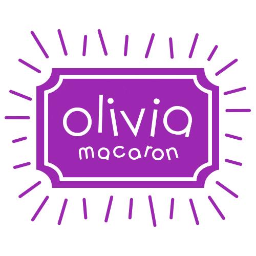 Olivia Macaron Sticker