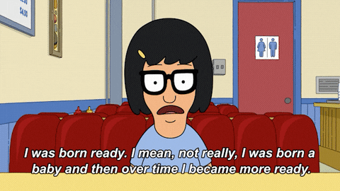 Im Ready Tina Belcher GIF by Bob's Burgers - Find & Share on GIPHY
