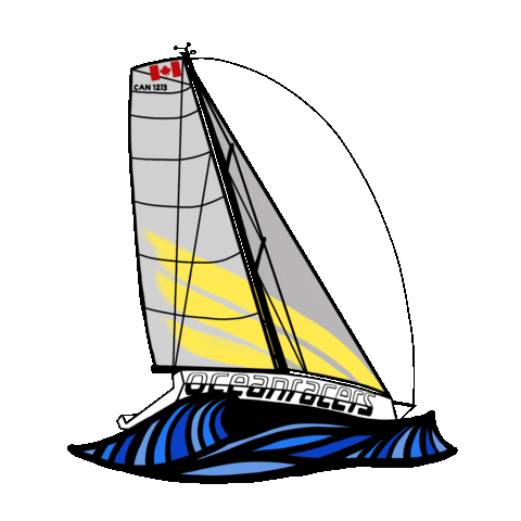Wave Sailing Sticker by Ocean Racers