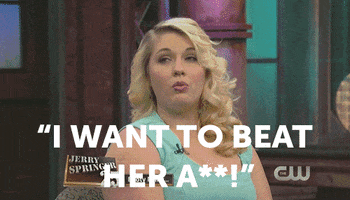 Beat Her Ass GIF by The Jerry Springer Show