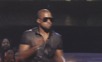 Kanye West Shrug animated GIF