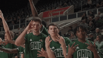 Ohio University Basketball GIF by Ohio Bobcats