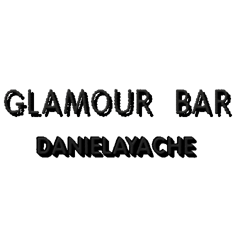 Daniel Ayache Glamour Bar Sticker by monpetitparis
