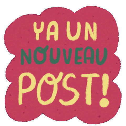 Feed Nouveaupost Sticker